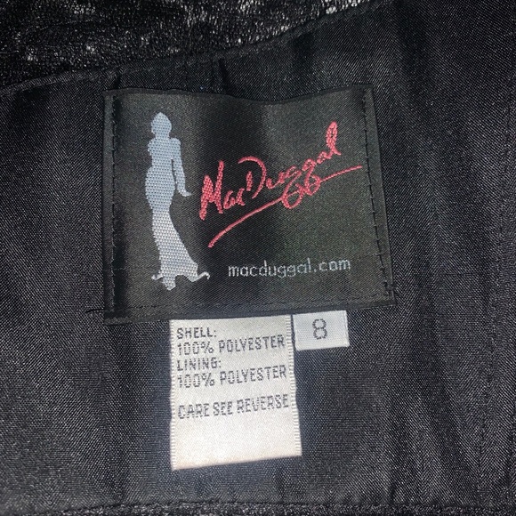 Macduggal 2 piece dress - Picture 6 of 8